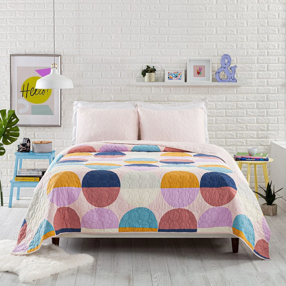 Circles Quilt Set By Ampersand 4 Circles Quilt Set By Ampersand - Image 2