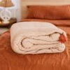Jungalow Sol Natural Dyed Quilt In Clay By Like A Lion™ -Jungalow clay33