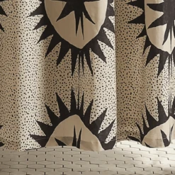 Soleil Shower Curtain By Jungalow™ -Jungalow detailedshot