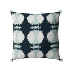 Blue Dye Square Pillow By Justina Blakeney® X Loloi