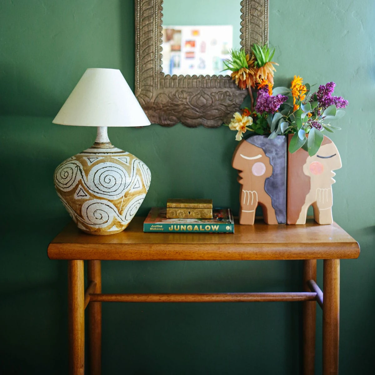 Jungalow Face Bookend Vase By Justina Blakeney™ 5 Jungalow Face Bookend Vase By Justina Blakeney™ - Image 3