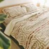 Cream Hypnotic Quilt Set By Jungalow® 2 Cream Hypnotic Quilt Set By Jungalow® -Jungalow hypnoticcream23