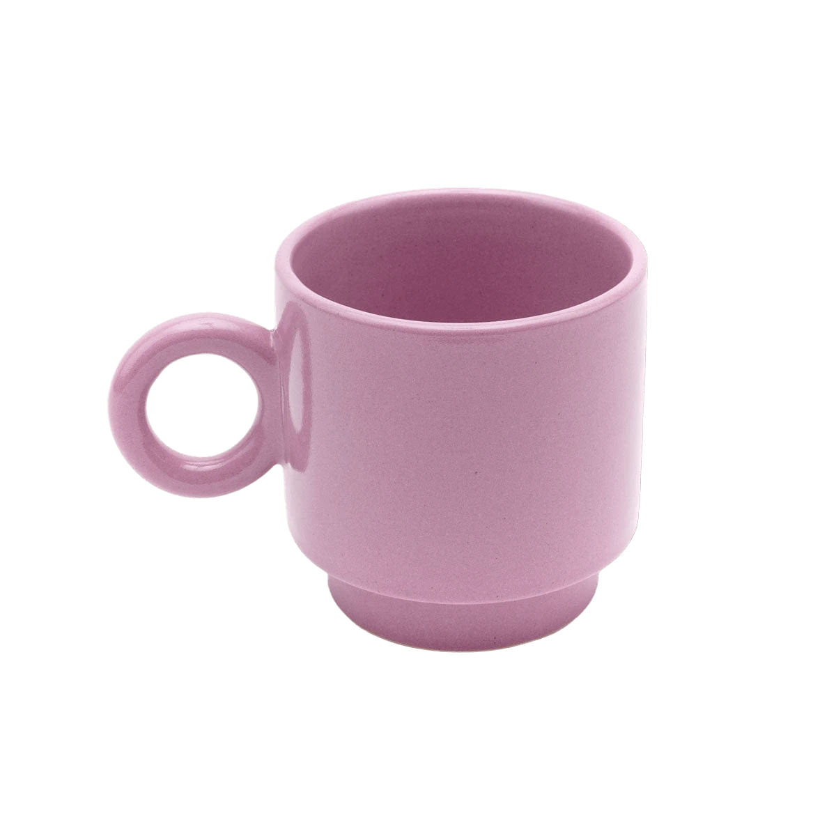 Jungalow Kaya Ceramic Mug Set, Lavender By Justina Blakeney™ 4 Jungalow Kaya Ceramic Mug Set, Lavender By Justina Blakeney™ - Image 2