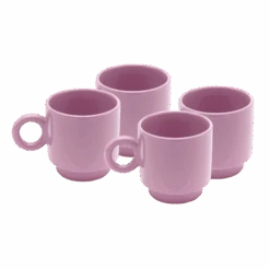 Jungalow Kaya Ceramic Mug Set, Lavender By Justina Blakeney™