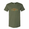 Lotus T-Shirt, Military Green By Jungalow® -Jungalow lotus tshirt