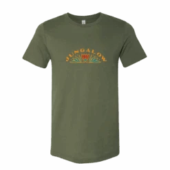 Lotus T-Shirt, Military Green By Jungalow®