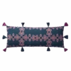 Violet Tassel Lumbar Pillow By Justina Blakeney® X Loloi -Jungalow navylumbarpillow