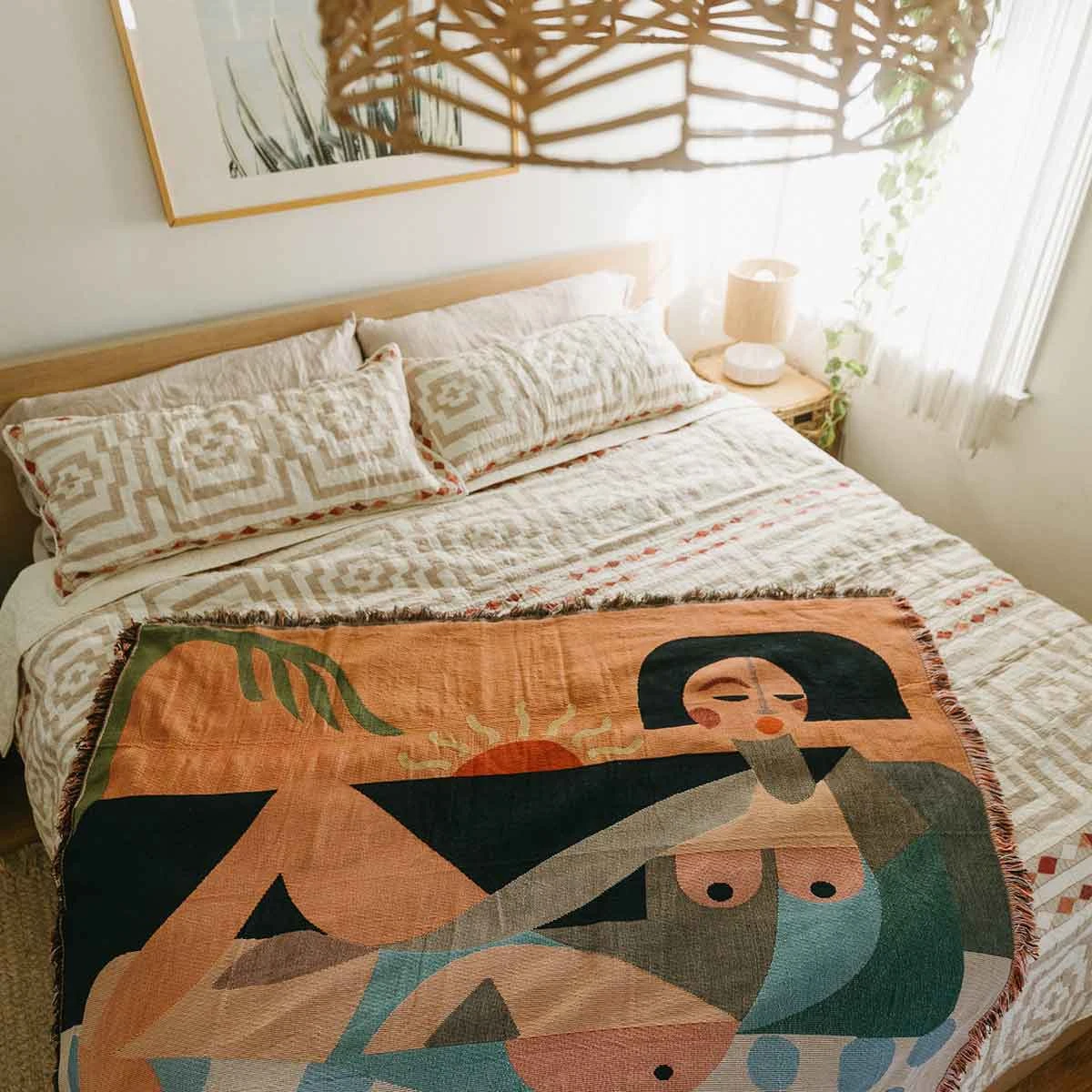 Nude Beach Throw Blanket By Jungalow® 4 Nude Beach Throw Blanket By Jungalow® - Image 2