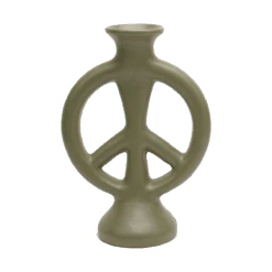Jungalow Peace Vase By Justina Blakeney™ 28 Jungalow Peace Vase By Justina Blakeney™ -Jungalow olive
