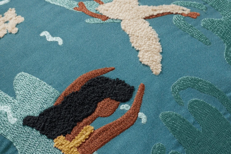 Optimism Ocean Pillow By Justina Blakeney® X Loloi 4 Optimism Ocean Pillow By Justina Blakeney® X Loloi - Image 2