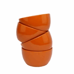 Tierra Bowl Set In Amber By Jungalow® 9 Tierra Bowl Set In Amber By Jungalow® -Jungalow orangebowl2