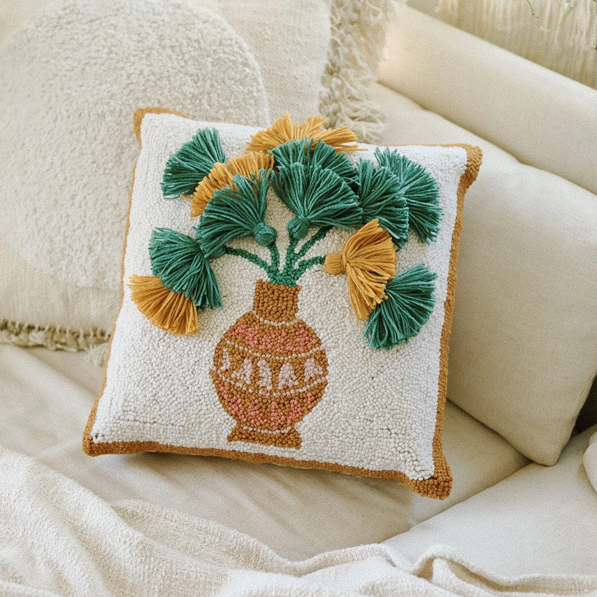 Papyrus Hook Pillow By Jungalow® 4 Papyrus Hook Pillow By Jungalow® - Image 2