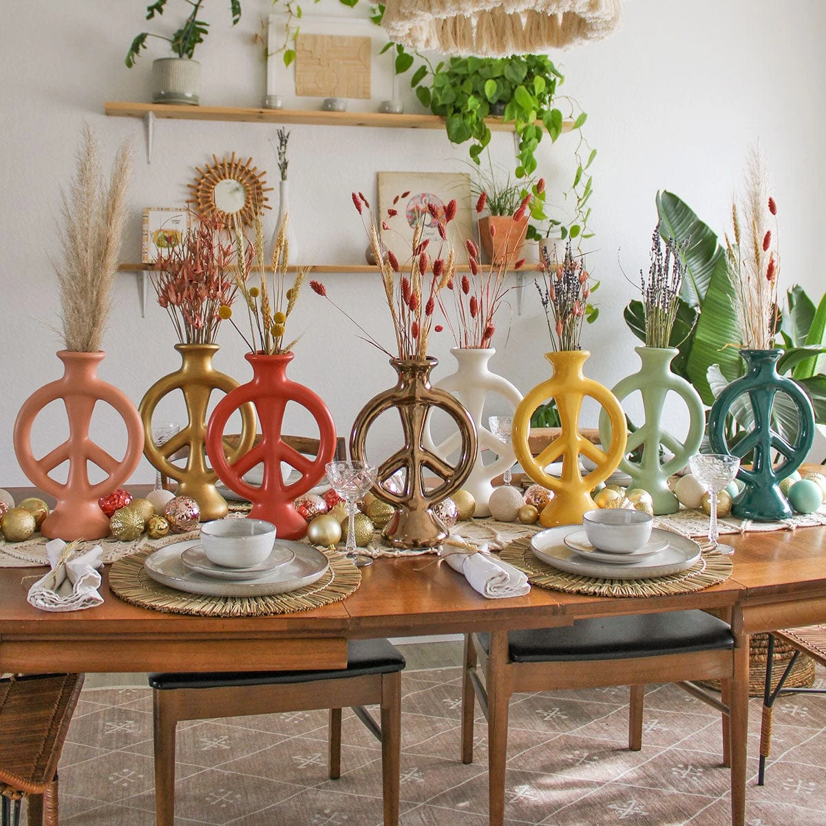 Jungalow Peace Vase By Justina Blakeney™ 4 Jungalow Peace Vase By Justina Blakeney™ - Image 2