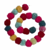 Colorful Pom Pom Garland -Jungalow pompomgarland