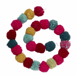 Colorful Pom Pom Garland
