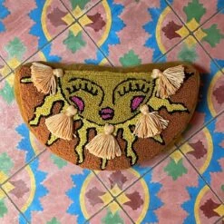 Sol Semi-Circle Hook Pillow By Jungalow® -Jungalow sol semi2