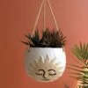 Sun Ceramic Hanging Planter -Jungalow sunplanter