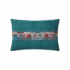 Teal Campo Pillow By Justina Blakeney® X Loloi -Jungalow tealpillow