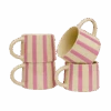 Jungalow Tierra Striped Mug Set In Lavender -Jungalow tierramug2