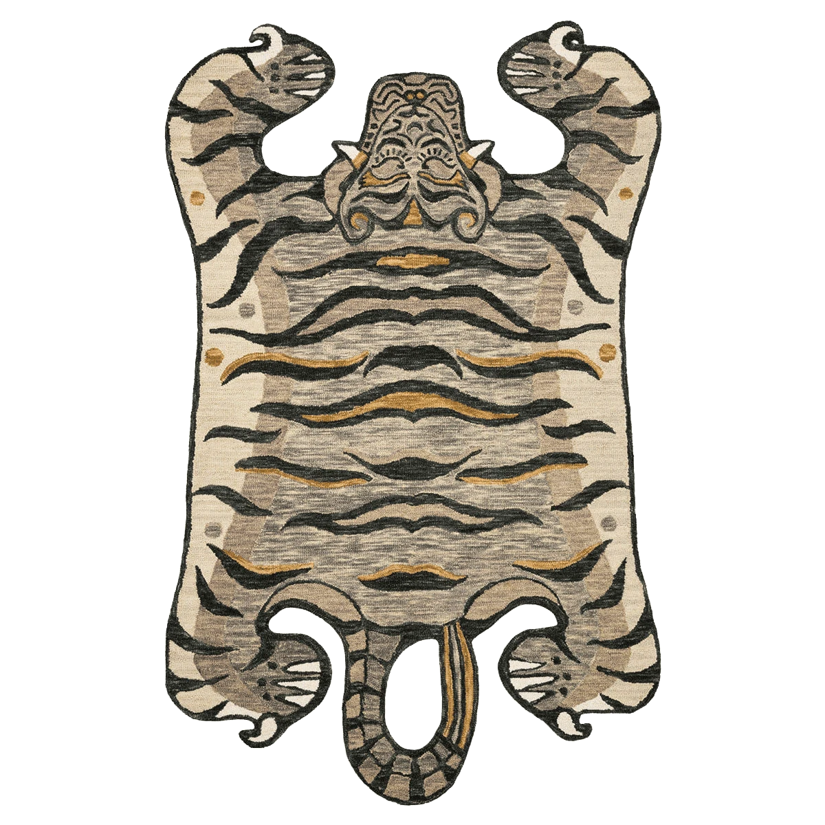 Feroz Silver Tiger Rug By Justina Blakeney® X Loloi 3 Feroz Silver Tiger Rug By Justina Blakeney® X Loloi