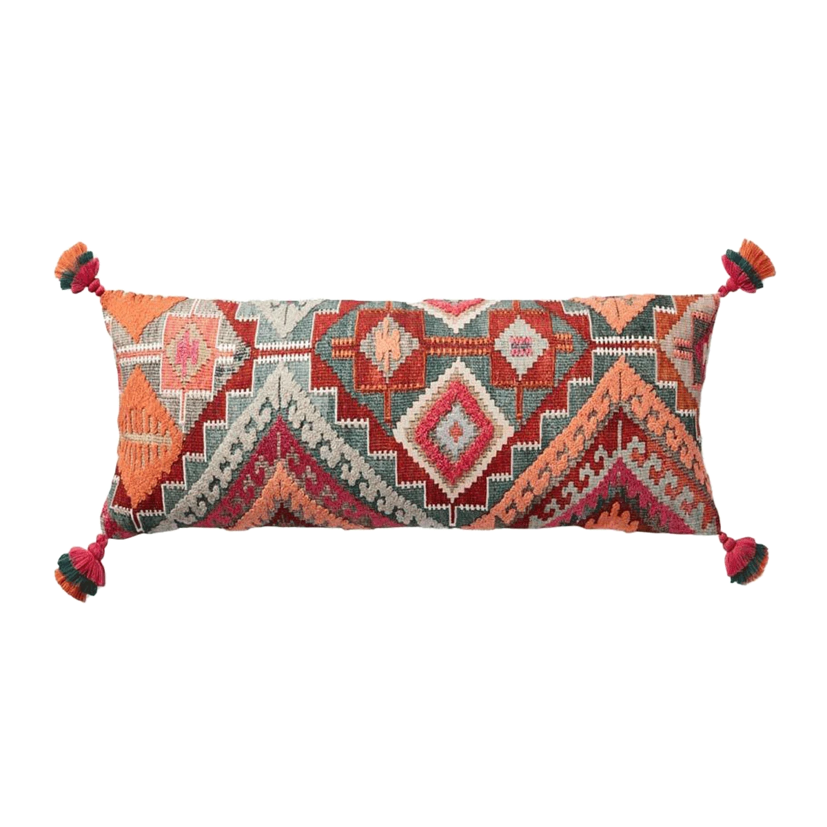 Tile Lumbar Pillow By Justina Blakeney® X Loloi 3 Tile Lumbar Pillow By Justina Blakeney® X Loloi